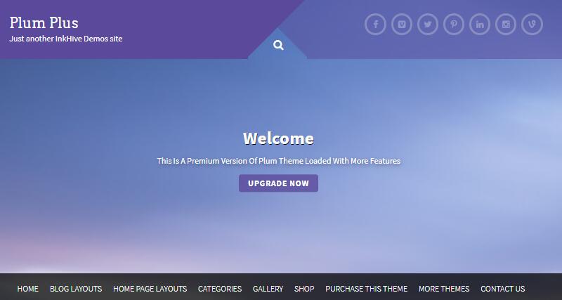 Plum WordPress 主题