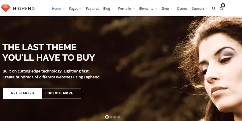 highend wordpress theme