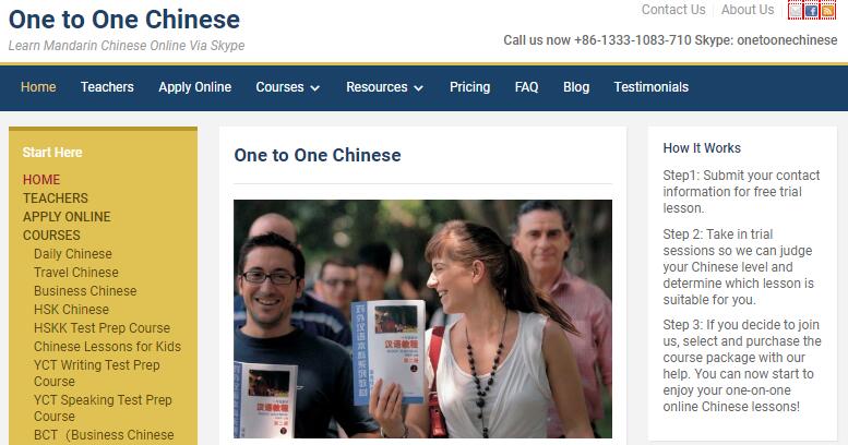 One-to-One Chinese