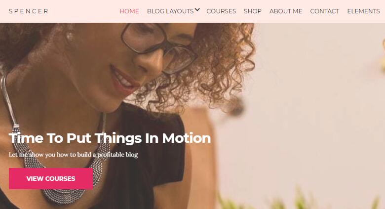 spencer wordpress 主题