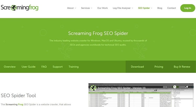 Screaming Frog