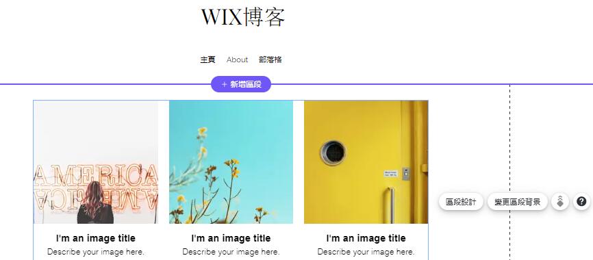 wix编辑器